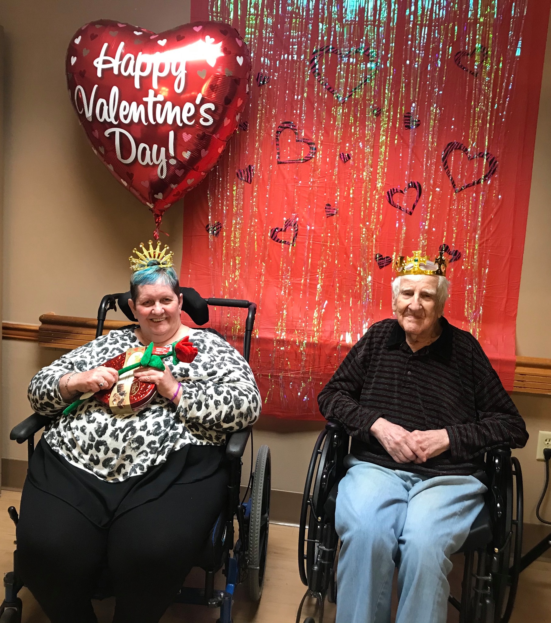 Valentine's Dinner at Tuscarawas County Nursing Home